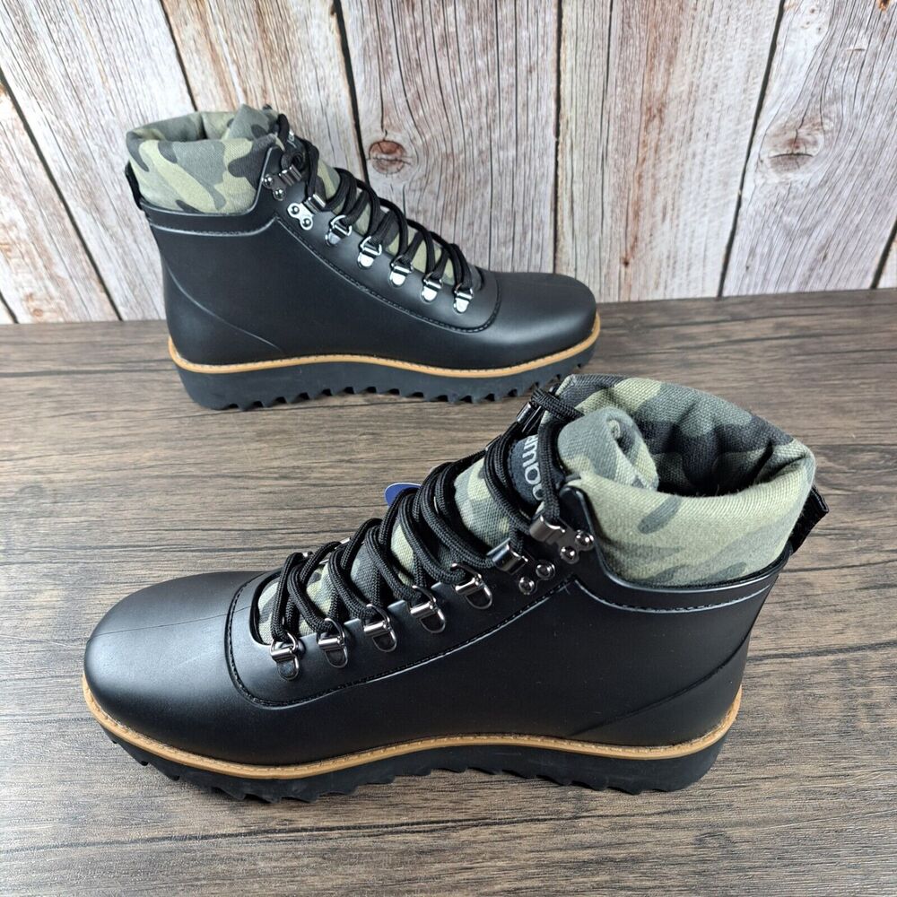 JBU by Jambu Rainey Waterproof Hiking Boots Women's Sz 7 M Black Camo (NWT) - Picture 5 of 8